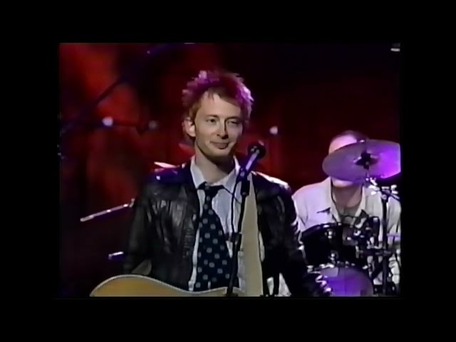 Radiohead - Fake Plastic Trees Live on Late Night with Conan O' Brien 1995 class=