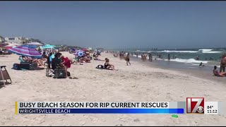 Nearly 70 rip current rescues at NC coast in 3 weeks
