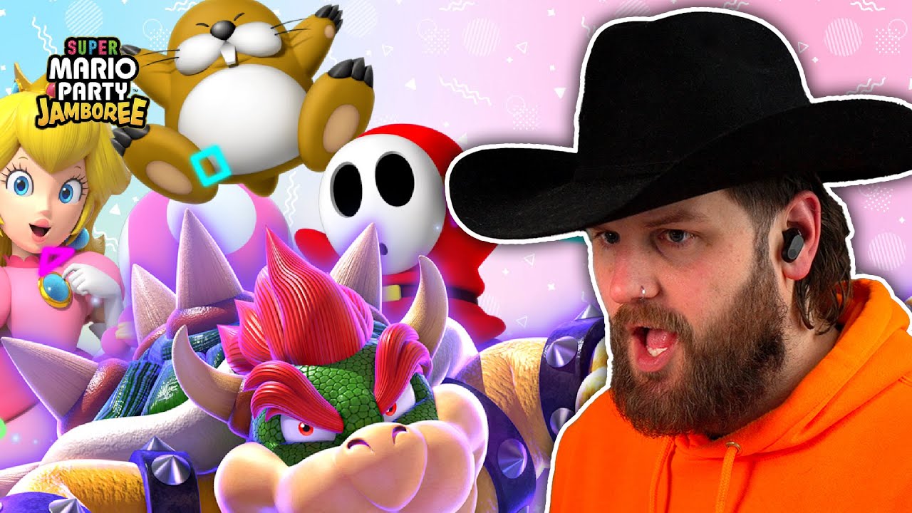 We Wore Silly Hats While Playing Mario Party (Full VOD)