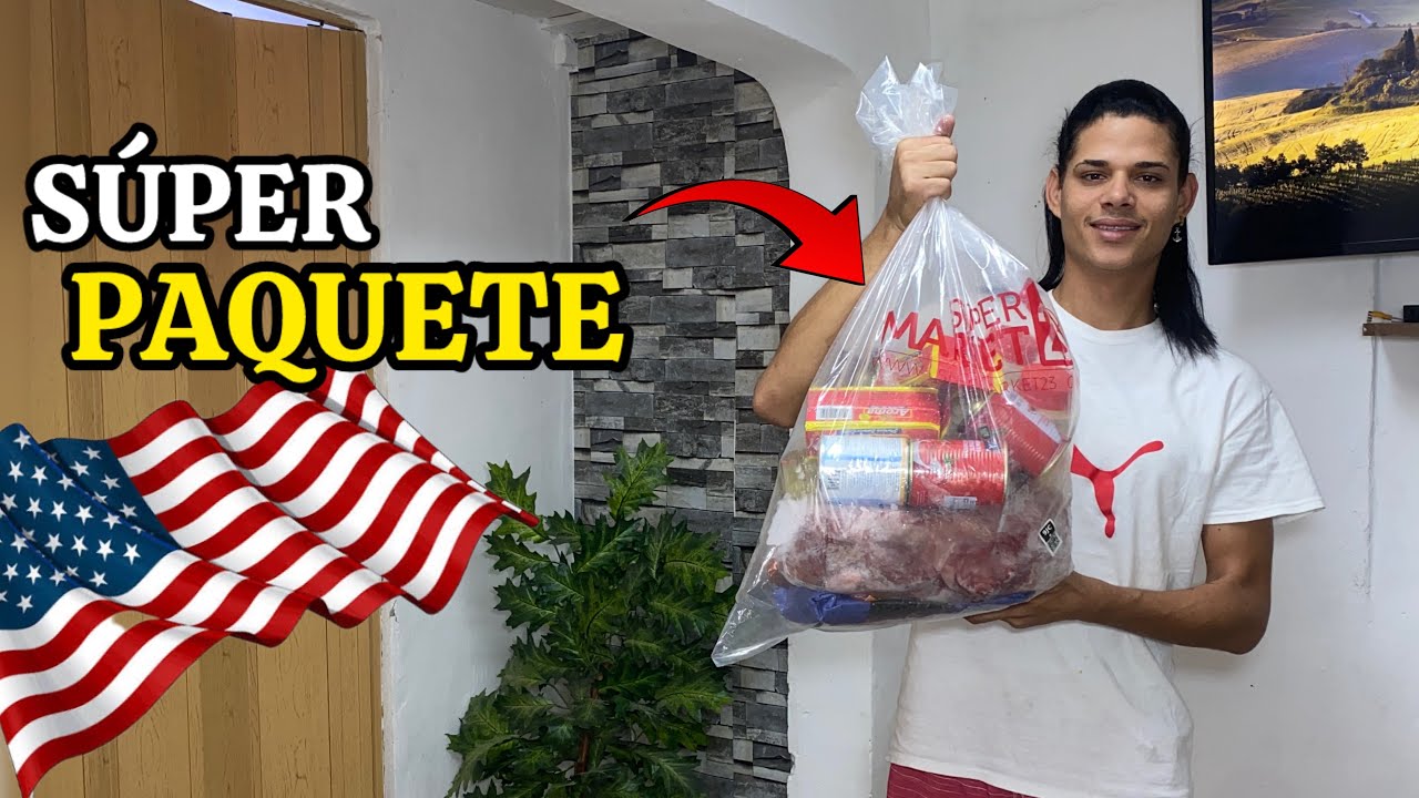 Recibo un Súper  Paquete 🇺🇸!! Esto no lo hay en Cuba/ Impocible para el cubano de a pié 🥺! 
