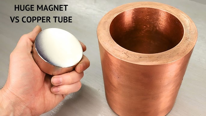 Copper's Surprising Reaction to Strong Magnets