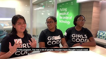 Girls Who Code visits the Citrix workplace