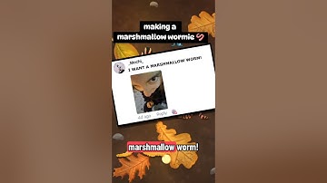 Adding marshmallow worms to our cozy worm game! #gamedev #gameart #indiedev #indiegames #cozygames