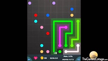 Flow Game Level - 484 [9x9] Mania Connect the Dots