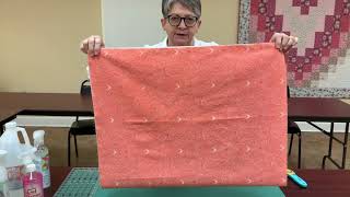 Complete Quilting 101 Segment 1: Preparing and Straightening Your Fabric