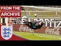 Goalkeeper ren higuitas incredible scorpion kick  from the archive