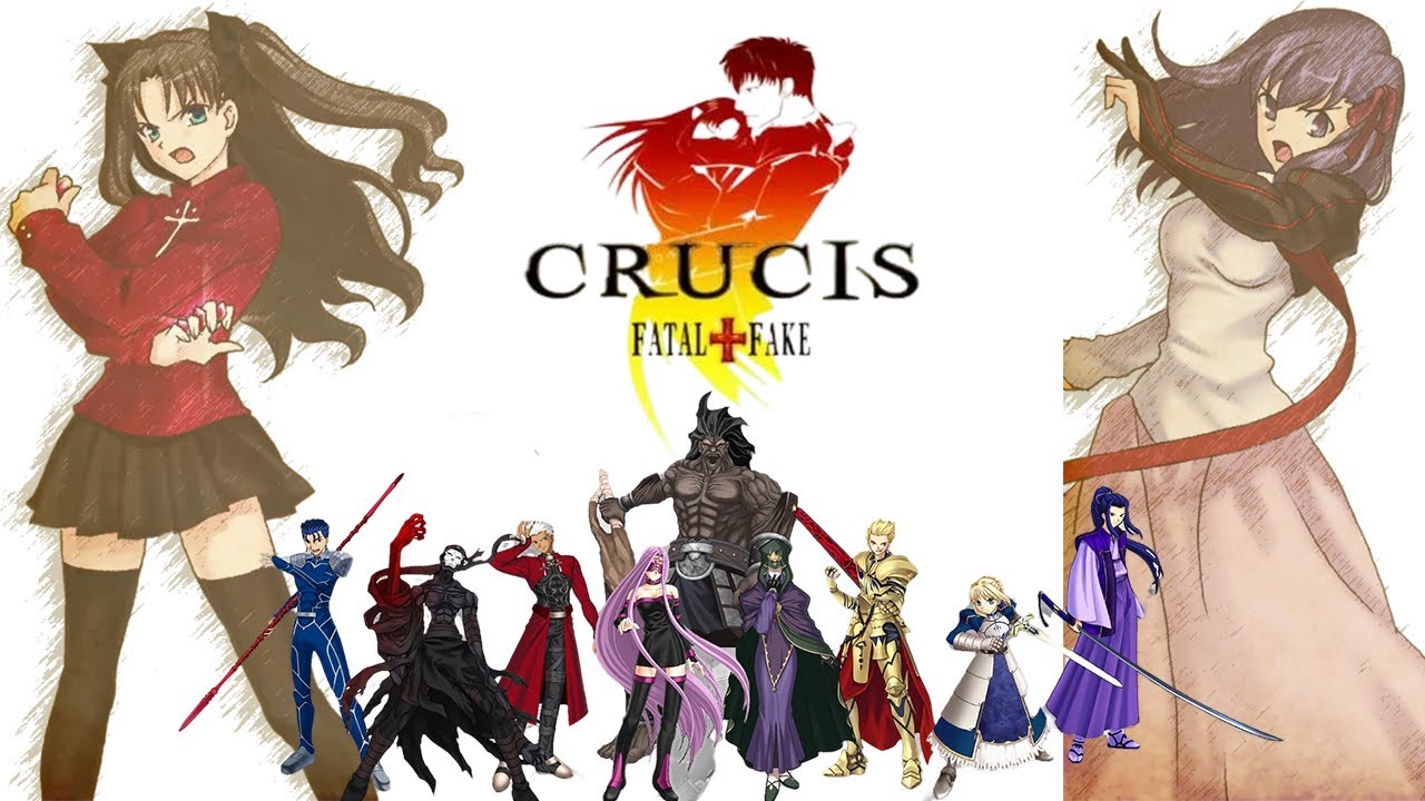 Fate/stay night CRUCIS FATAL+FAKE All Super Moves [Last Resort