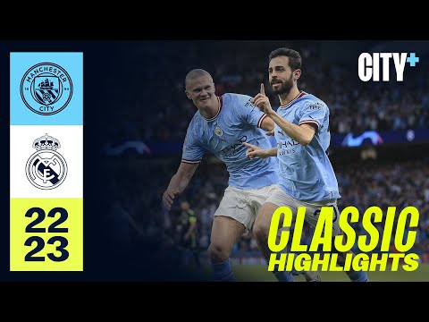 BERNARDO SENDS CITY THROUGH TO FINAL! | City 4-0 Real Madrid | Classic Highlights