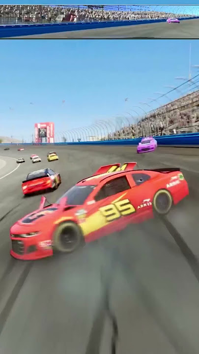 Iconic Lighting McQueen crash recreated…