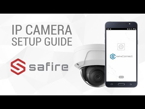 How to Activate and Set Up a Safire IP Camera | English Tutorial