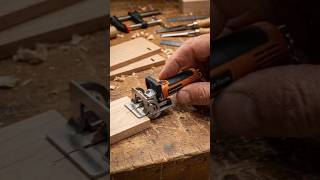 Mini Biscuit Joiner 🔥 Tiny Tool Cuts Perfect Slots #shorts #woodworking