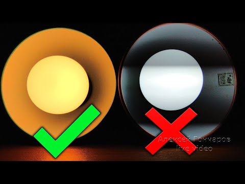Video: Kan ljus LED infogas?