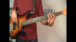 10cc - Rubber Bullets - Bass Cover