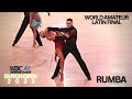 Amateur Latin Final - Rumba | Dutch Open Assen | WDC AL