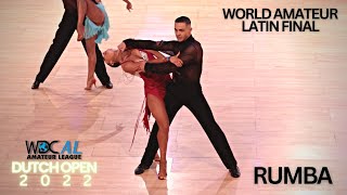 Amateur Latin Final - Rumba | Dutch Open Assen | WDC AL