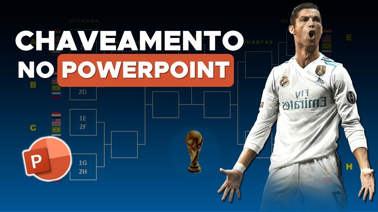 Como criar um chaveamento de futebol no powerpoint