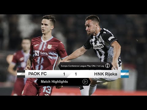 Τα στιγμιότυπα του ΠΑΟΚ-Ριέκα - PAOK TV