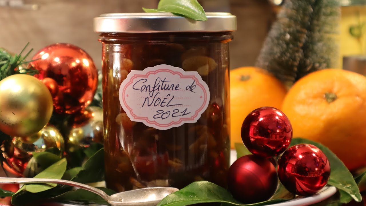 Confiture de Noël - Recette et vidéo - Un déjeuner de soleil