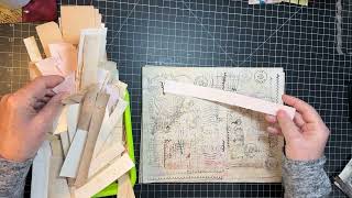 Mixed Media Monday! - Viewer Request-Stamping Strips! - Cluster Fodder!