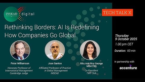Rethinking Borders: AI Is Redefining How Companies Go Global w/ Peter Williamson & Joe Santos