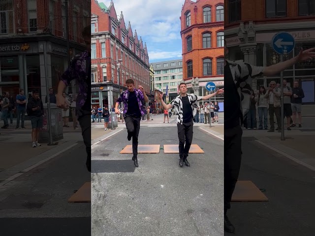 We drew a crowd in Dublin! #september #dance class=