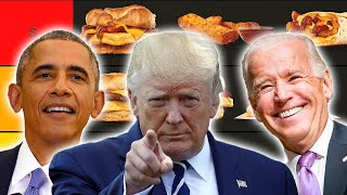 US Presidents Rate Burger King Breakfast (Tier List)