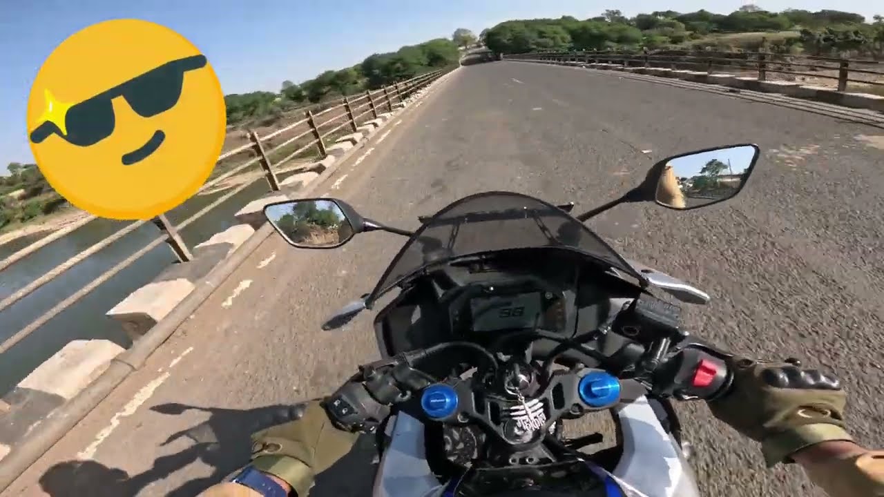 GoPro action camera with R15 bike raide time video 