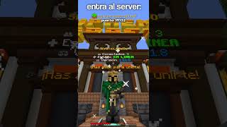 Buscas un server de MINECRAFT Para Divertirte #minecraft