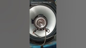 Thumbnail of Truco para reparar tu bocina fácilmente.