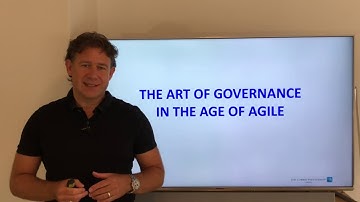 The Art of Governance in the Age of Agile