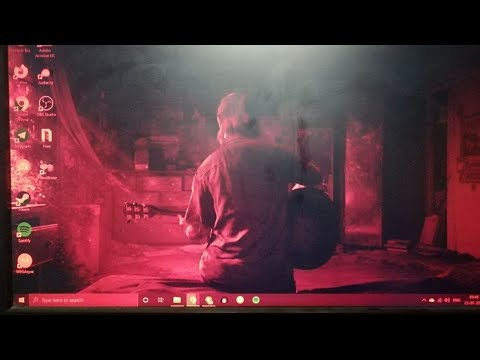 How to fix PC problem Red Tint Screen  ( change SSD )