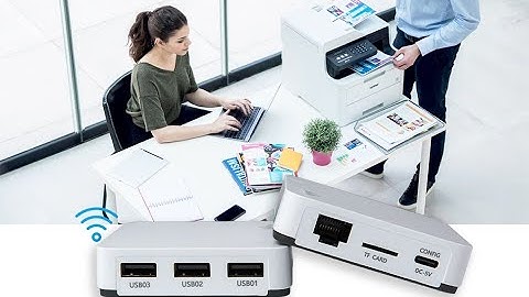 3 ports USB WiFi Print Server User Guide for Your USB Printer