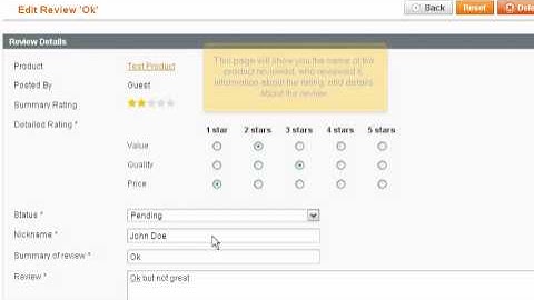 Tutorial: How to manage product reviews and rating in Magento Commerce | LayerOnline Web Hosting