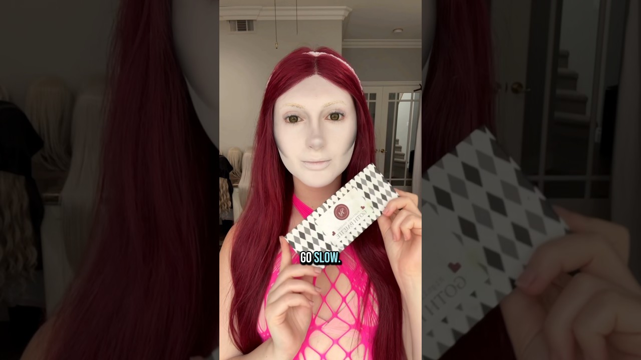 Goth Contour Tutorial ⛓️