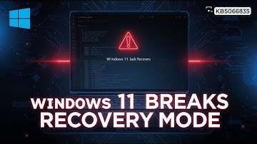 Warning! Windows 11 24H2/25H2 Update Blocks USB Devices in Recovery Mode Here’s