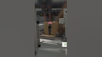 Package Created by Robot, Automatic packaging #robot #autopacking #cycnshow #machinelearning