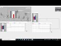 Simulador de controle de Nível e Vazão com blocos PID - Estratégia Feedback.