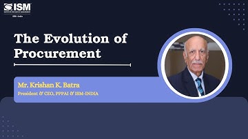 The Evolution of Procurement