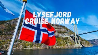 STAVANGER NORWAY - LYSEFJORD CRUISE - #preikestolen #lysefjord #fjordcruise