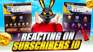 "Reacting to My Subscribers’ Rarest Free Fire IDs 😱 Unbelievable Profiles! | Free Fire 🔥"