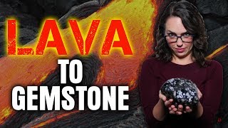 Obsidian: Lava... to Gemstone?