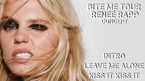 Reneé Rapp - Intro / Leave Me Alone / Kiss It Kiss It (Live Studio Version)(Bite Me Tour Concepts)