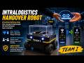Smart Intralogistics Handover Robot | Dual Control Wi-Fi + Bluetooth