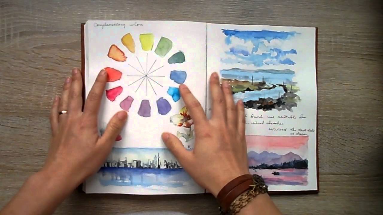 watercolor journal tour