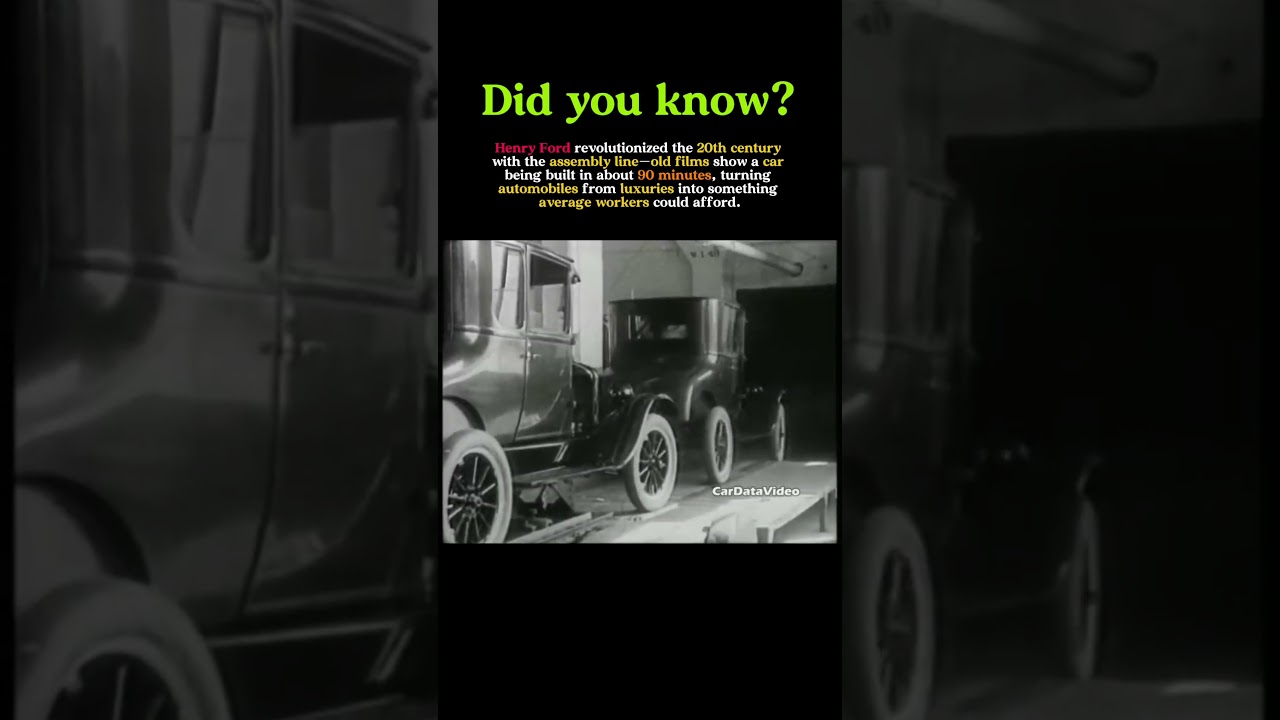How Henry Ford Made Cars Affordable 