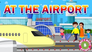 Airport song | Educational Nursery rhymes for kids | Bindi's Music \u0026 Rhymes