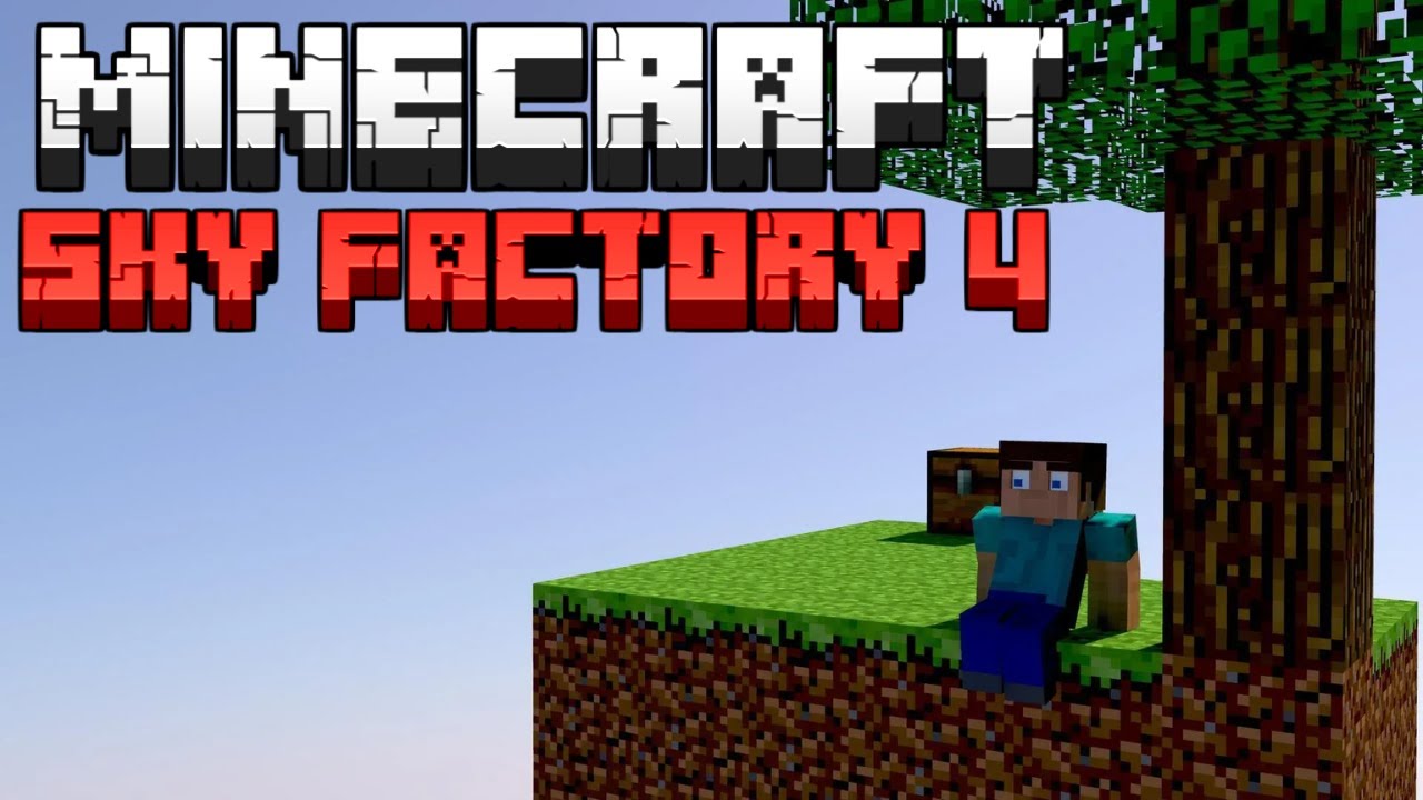 🔴LIVE] MINECRAFT SKY FACTORY 4 Part 1 - YouTube
