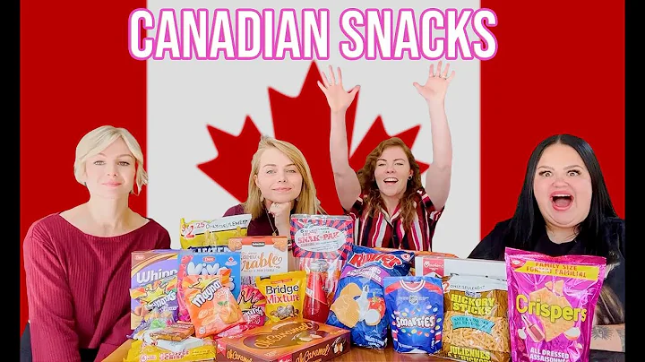 Canadian Snacks with Kris and Celina! Pt. 1 - Tast...