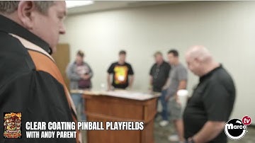CLEPIN 2023: Clear-coating Pinball Playfields