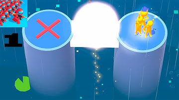 Gun Clash 3D: Imposter Battle:PUZZLE MODE - Gameplay Walkthrough Part1 Levels 1-12 (Android, iOS)